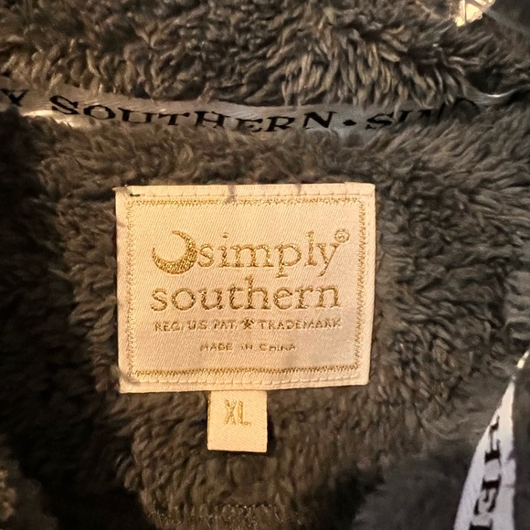 Simply Southern Sherpa Quarter Zip - Picture 3 of 3